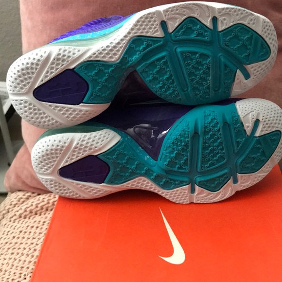 Brand New Lebron 9 Hornets - size 4Y - Picture 3 of 3